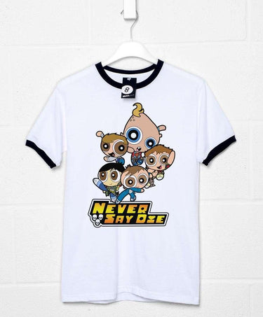 Puff Style Never Say Die Mens T-Shirt 8Ball